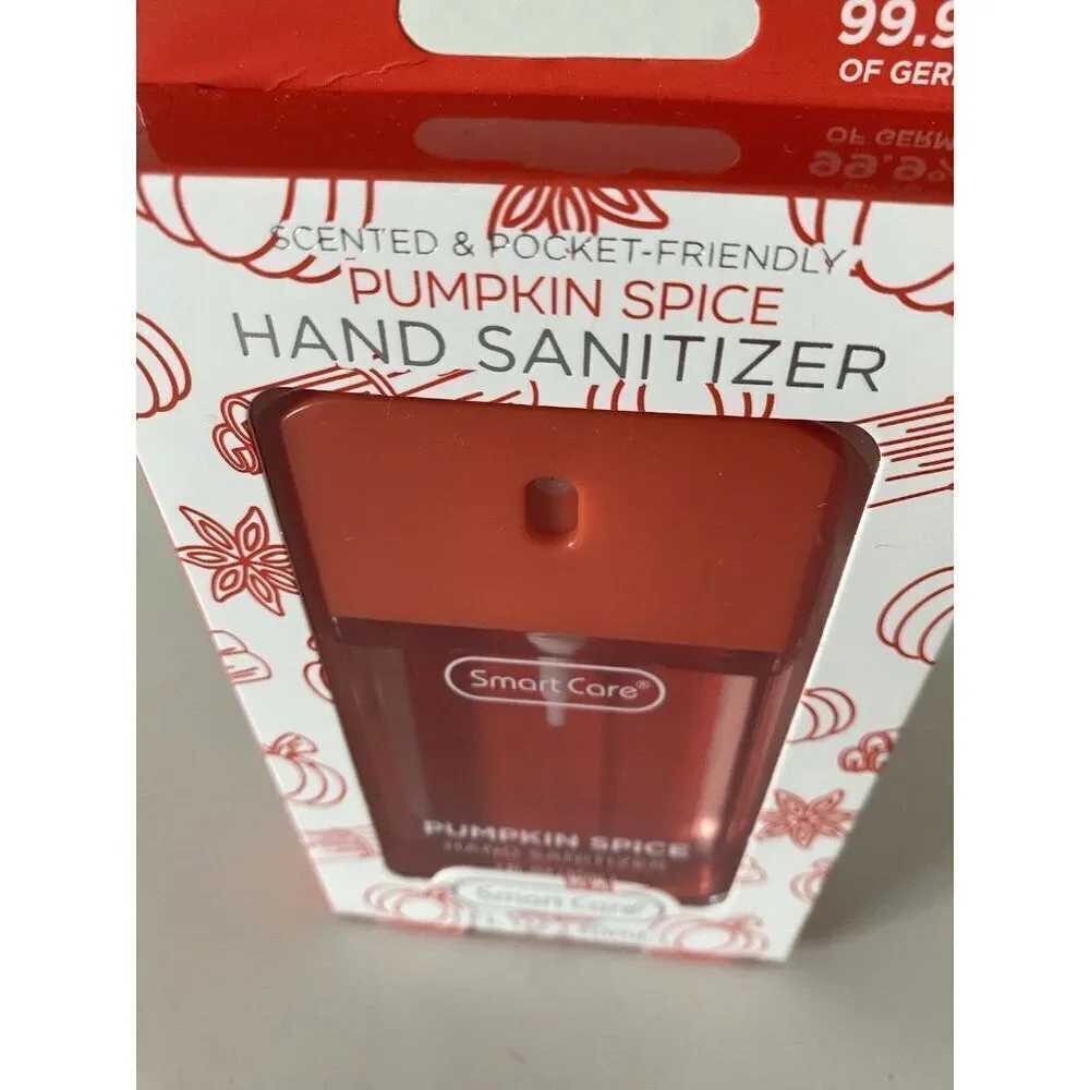 Smart‎ Care Scented Hand Sanitizer Spray 1 Fl Oz Pumpkin Spice Hydrating NEW